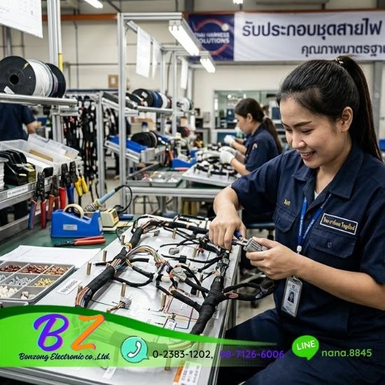 รับประกอบชุดสายไฟ OEM - โรงงานผลิตและจำหน่ายชุดสายไฟสำเร็จรูป สมุทรปราการ